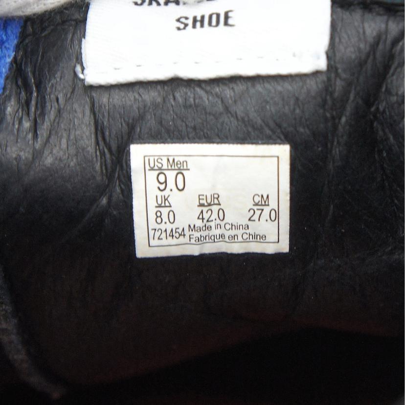 VANS×SUPREME バンズ×シュプリーム/VANS×SUPREME Checker Logo Sk8-Hi BL//Bランク/78