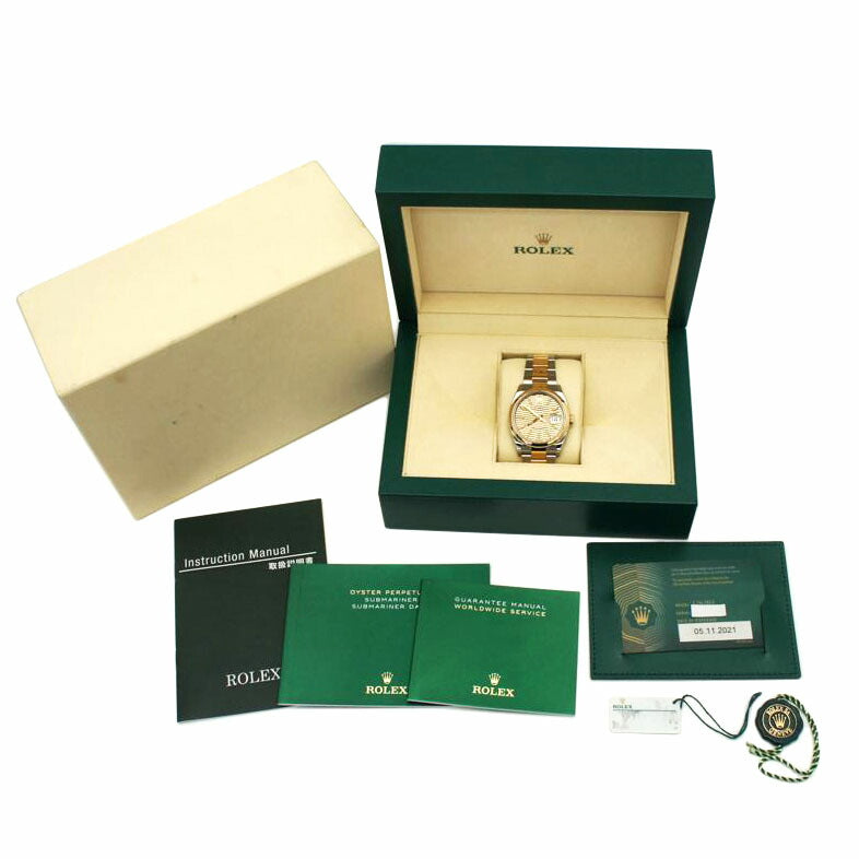 ROLEX ロレックス/デイトジャスト36/ゴールデンフルーテッド/126203//Y5E*****/Aランク/75