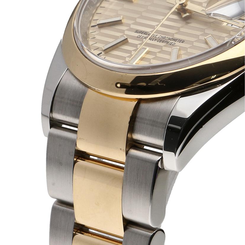 ROLEX ロレックス/デイトジャスト36/ゴールデンフルーテッド/126203//Y5E*****/Aランク/75