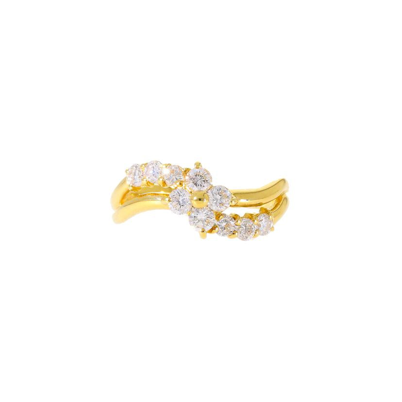/ K18ダイヤリング0.616ct//Aランク/19