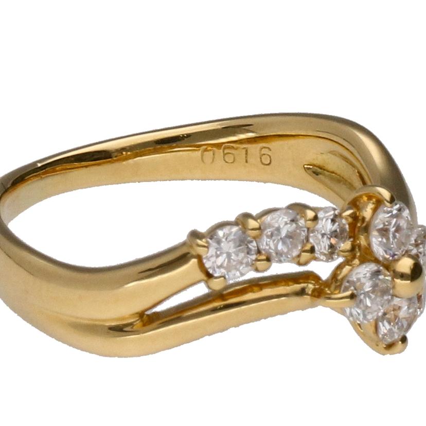 / K18ダイヤリング0.616ct//Aランク/19
