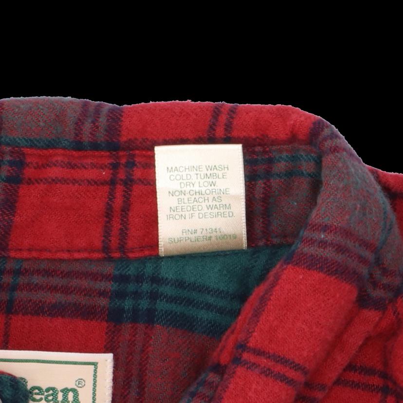 L.L.Bean/80-90’s/ネルシャツ/ボタンダウン/USA製/ヴィンテージ/レア//ABランク/24