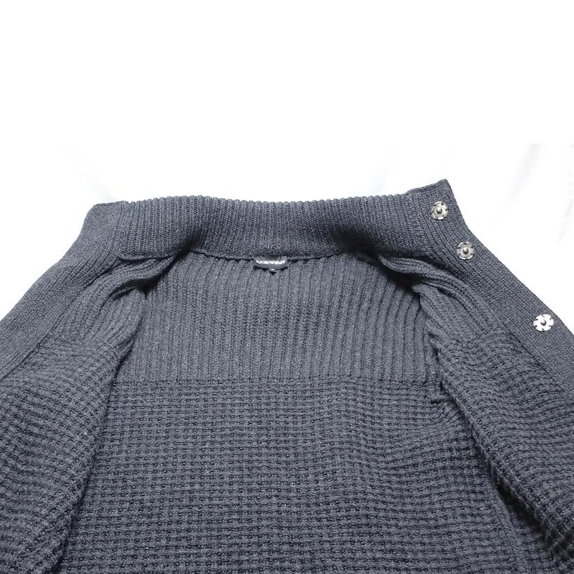 EMPORIO ARMANI/フード付き ニット ダッフルコート/P1L02M P135M//Bランク/52