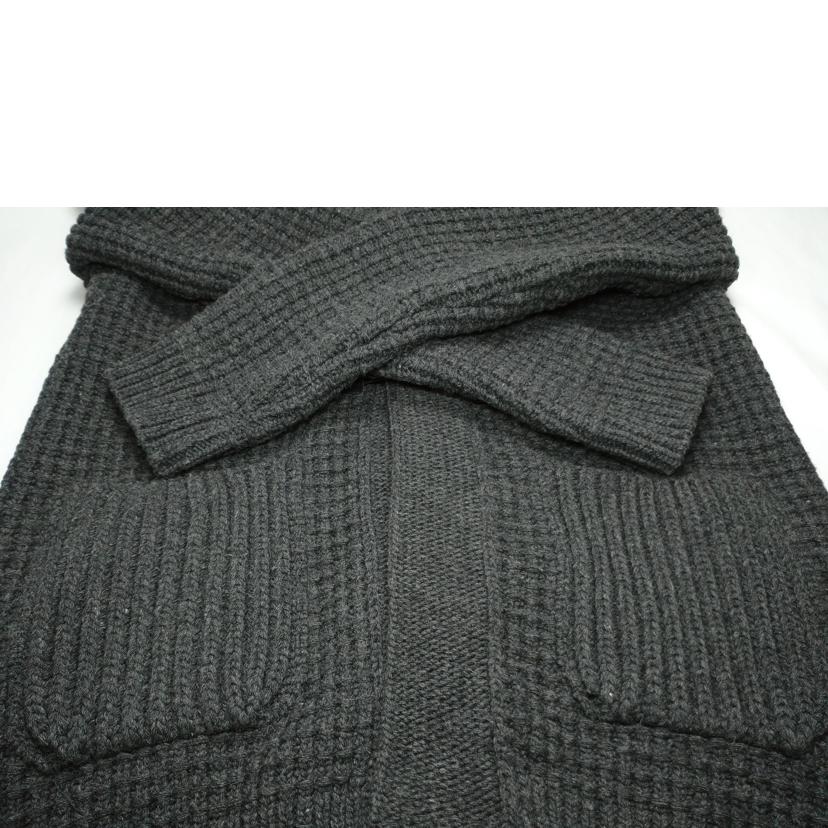 EMPORIO ARMANI/フード付き ニット ダッフルコート/P1L02M P135M//Bランク/52