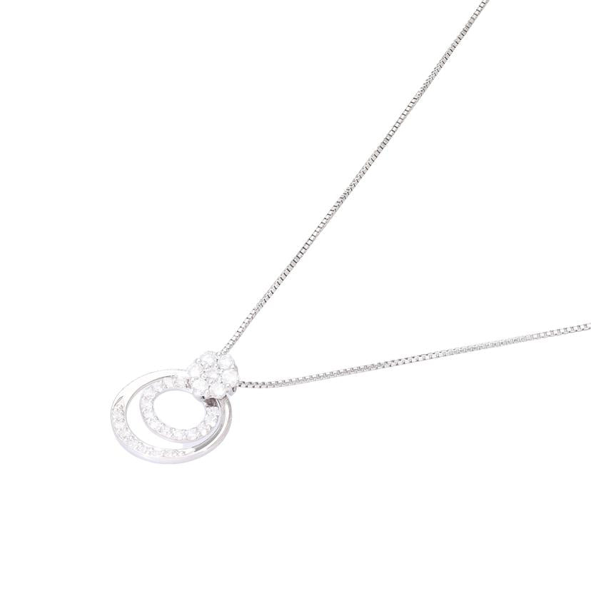 / PT850/900ダイヤネックレス0.210ct//Aランク/76