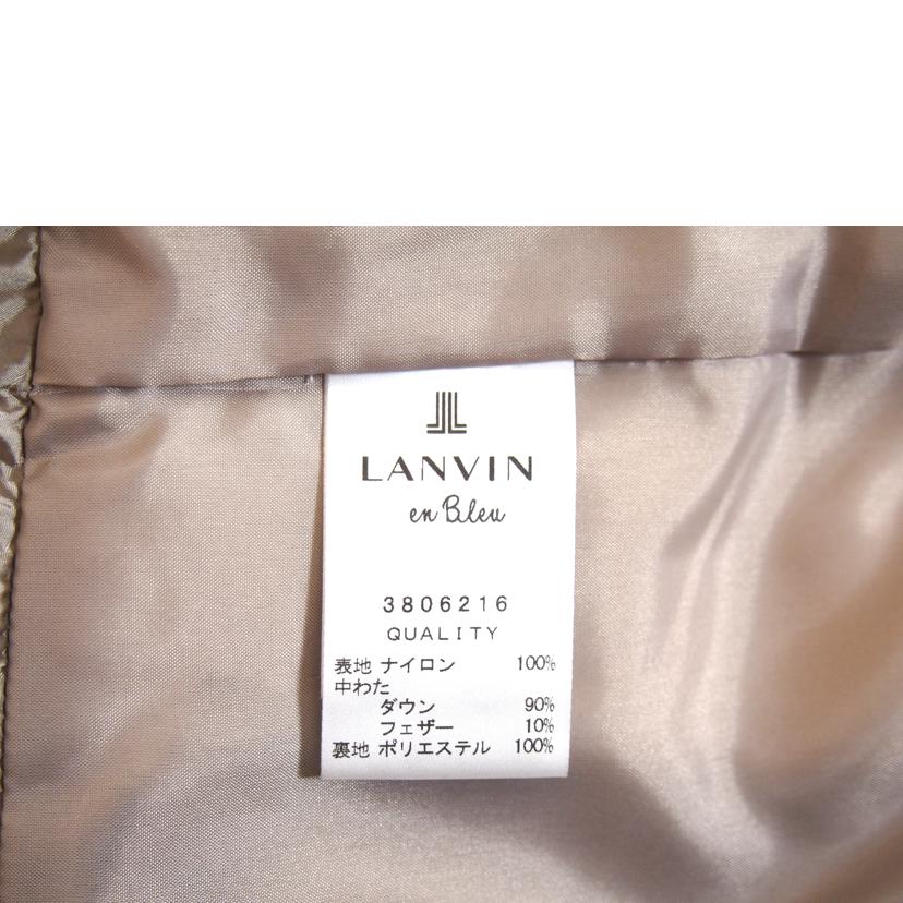 LANVIN en Bleu ランバンオンブルー/LANVIN en Bleu ダウンジャケット/3806216//Bランク/71