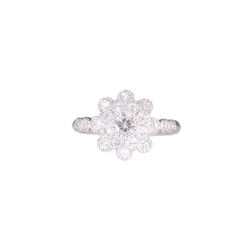 / Pt950ダイヤリング0.20/0.50ct//Aランク/19