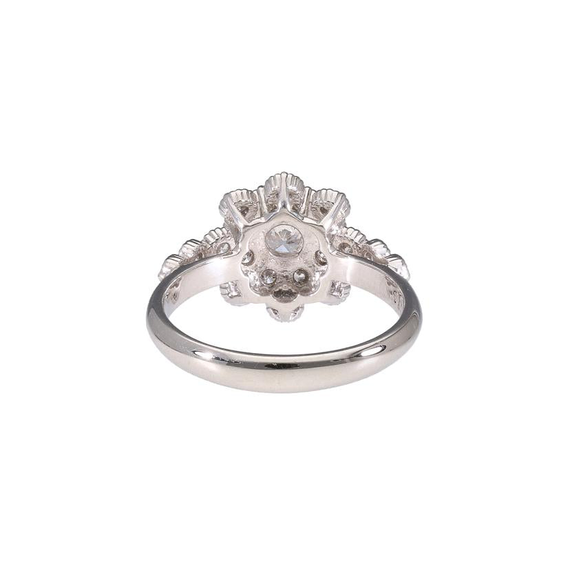 / Pt950ダイヤリング0.20/0.50ct//Aランク/19