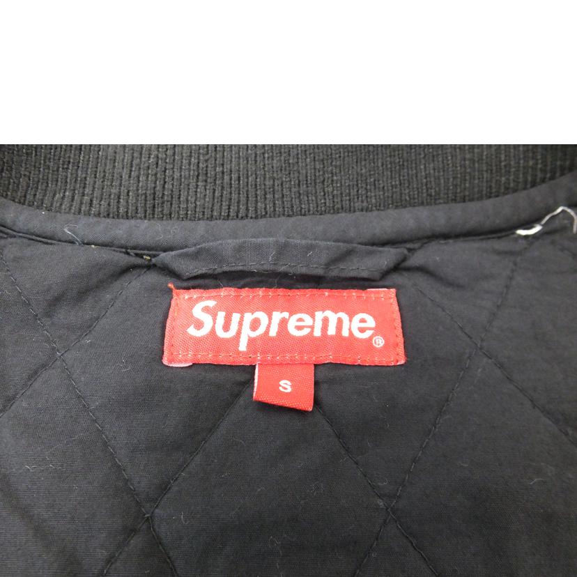 Supreme シュプリーム/Quilted Lace Bomber Jacket/17ss//Bランク/88