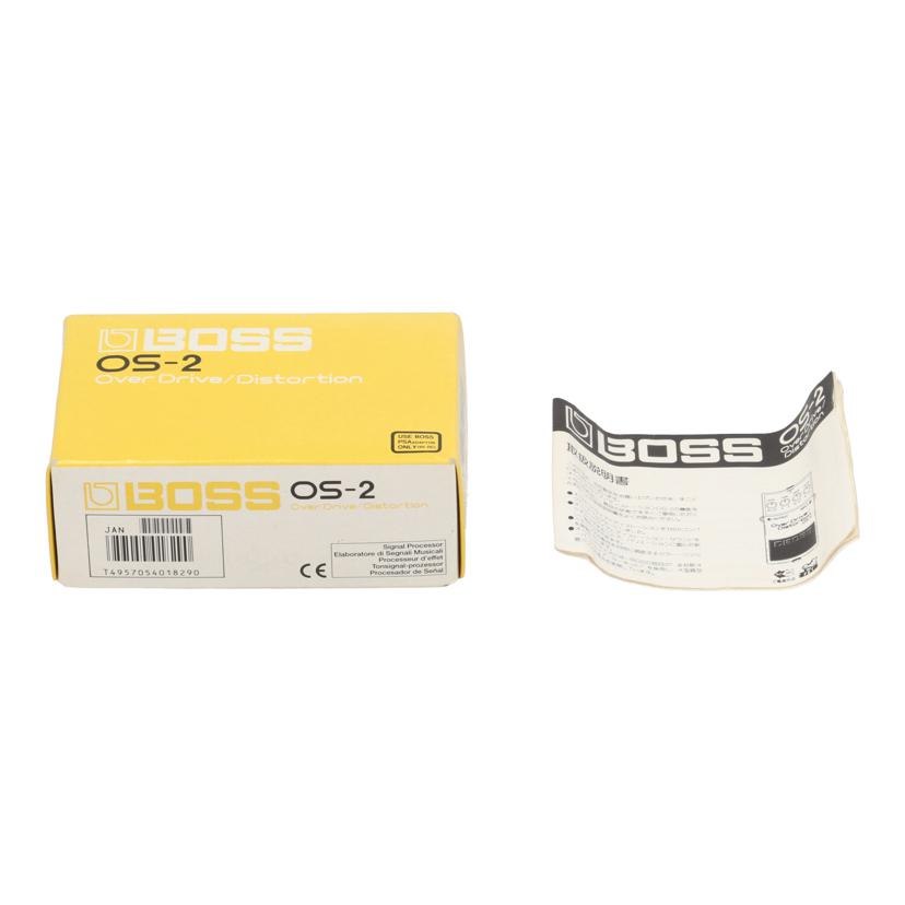 BOSS ボス/エフェクター/オーバードライブディストーション/OS-2//MM88216/Bランク/77