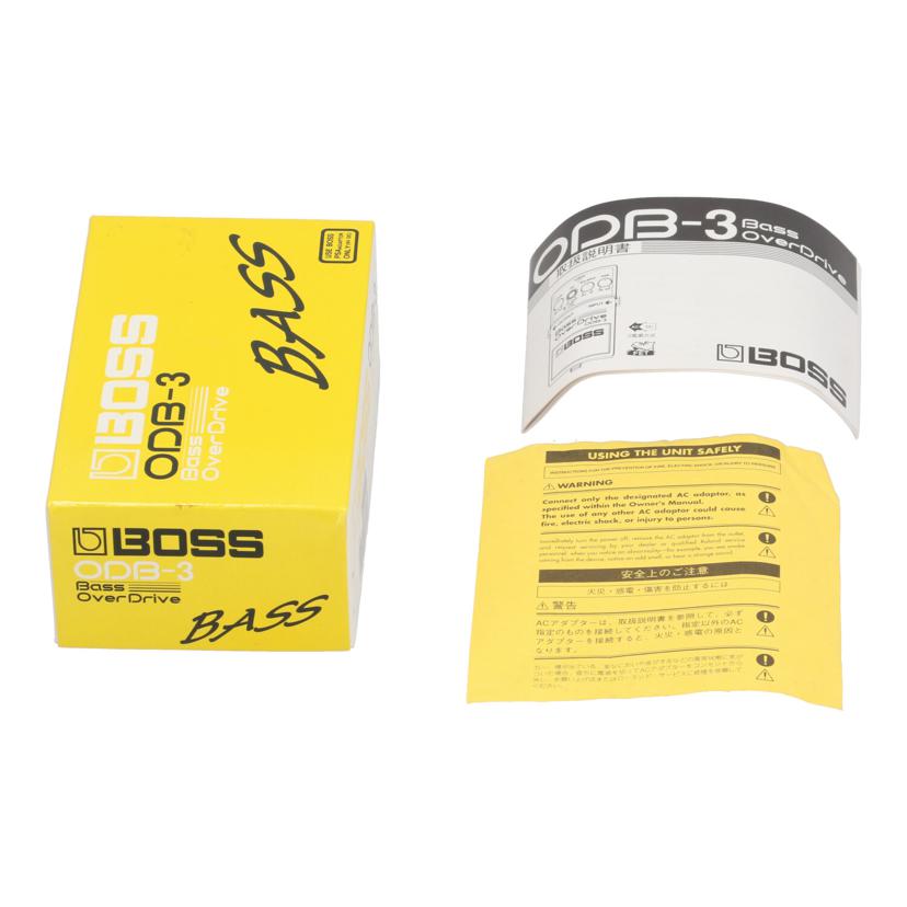 BOSS ボス/エフェクター/ベースオーバードライブ/ODB-3//CL34793/Bランク/77