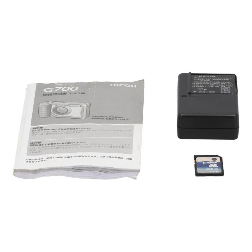 RICOH リコー /デジタルカメラ(オールド)/G700//00125793/Bランク/05