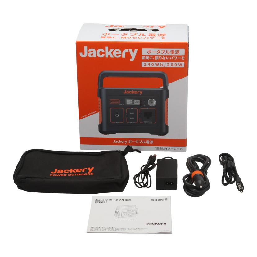 Jackery ジャックリー/ポータブル電源240/PTB021//0854275007970/ABランク/42