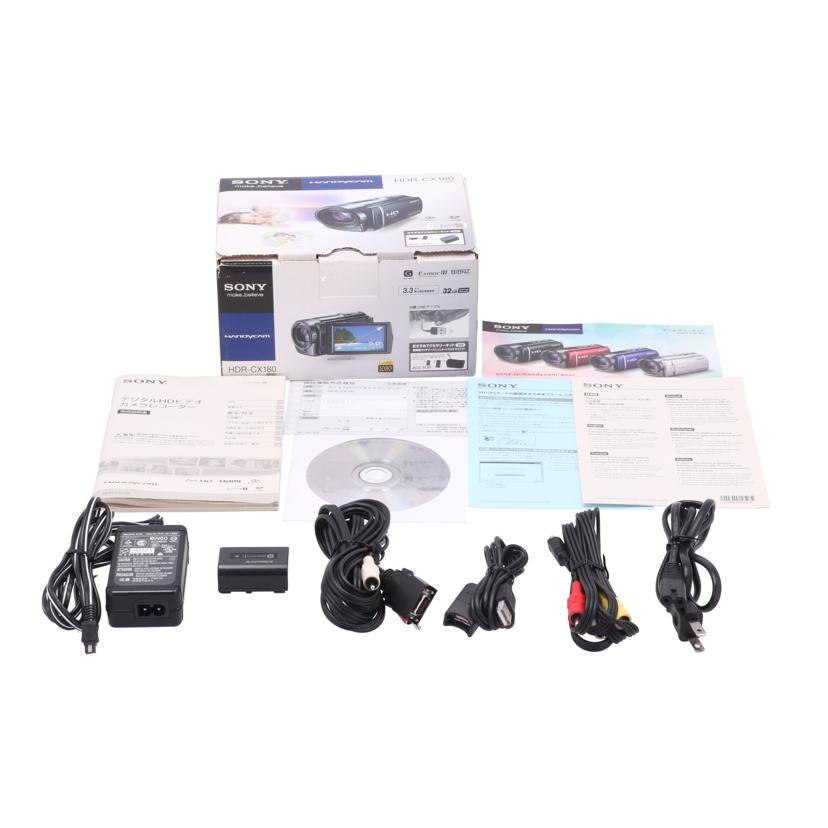 SONY ソニー /ビデオカメラ/Handycam/HDR-CX180//S015022495D/Cランク/69