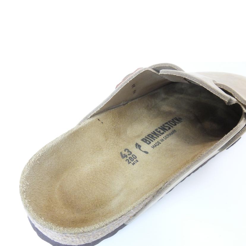 BIRKENSTOCK ブリケンシュトック/レザーサンダル/ベージュ/ボストン//ABランク/88