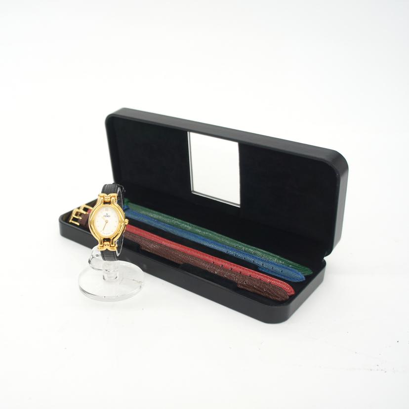 FENDI フェンディ/チェンジベルトウォッチ/レディース/クオーツ/640L//022****/Aランク/24