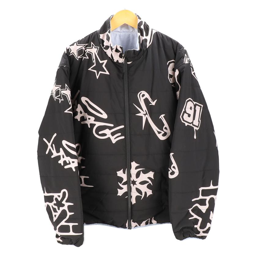 XLARGE エクストララージ/ALLOVER PRINT REVERSIBLE PUFFER JACKET/101241021003//ABランク/85