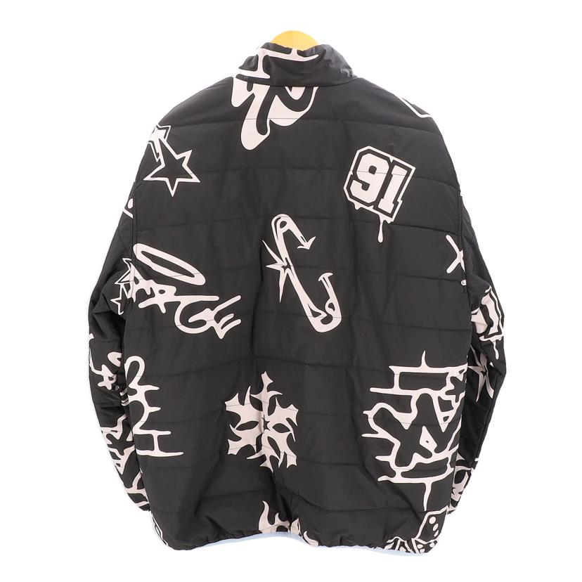 XLARGE エクストララージ/ALLOVER PRINT REVERSIBLE PUFFER JACKET/101241021003//ABランク/85