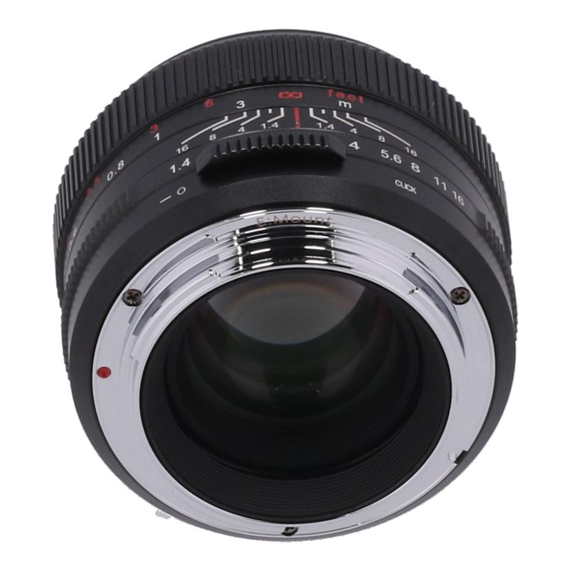 7Artisans SONY E 七工匠 /交換レンズ/35mm III/7A-35F14FF3-E-B//11611281/Aランク/85