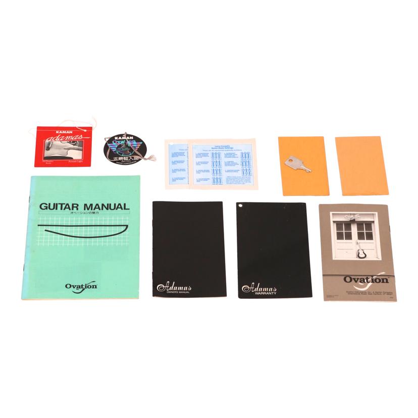 Ovation USA オベーション/エレアコギター/Super Adamas/1587-9//5304-84/Bランク/71