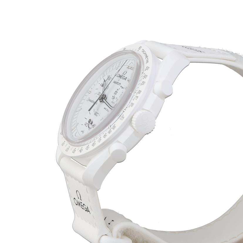 OMEGA×swatch オメガ×スウォッチ/MISSION TO THE MOONPHASE/クオーツ/SO33W700//Aランク/40
