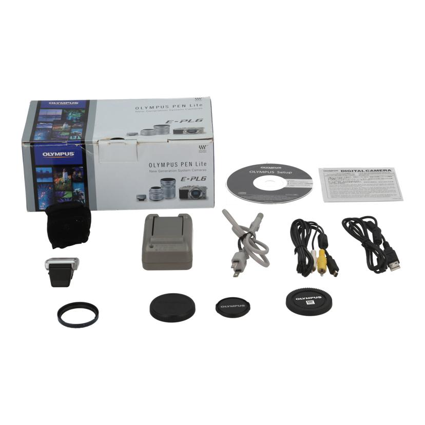OLYMPUS オリンパス/ミラーレス一眼レンズキット/E-PL6/E-PL6レンズキット//02649/Bランク/20