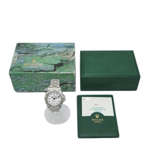 ROLEX ロレックス/エクスプローラーⅡ 白文字盤/自動巻き/16570//A28****/Aランク/67