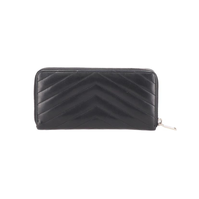 YSL サンローラン/YSLロゴラウンドファスナー//ABランク/91