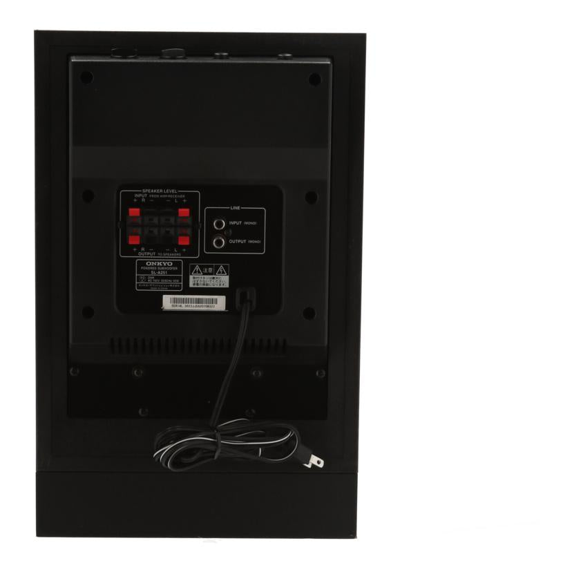 ONKYO オンキヨー/サブウーファー/SL-A251//3622JJ5620708322/Bランク/75