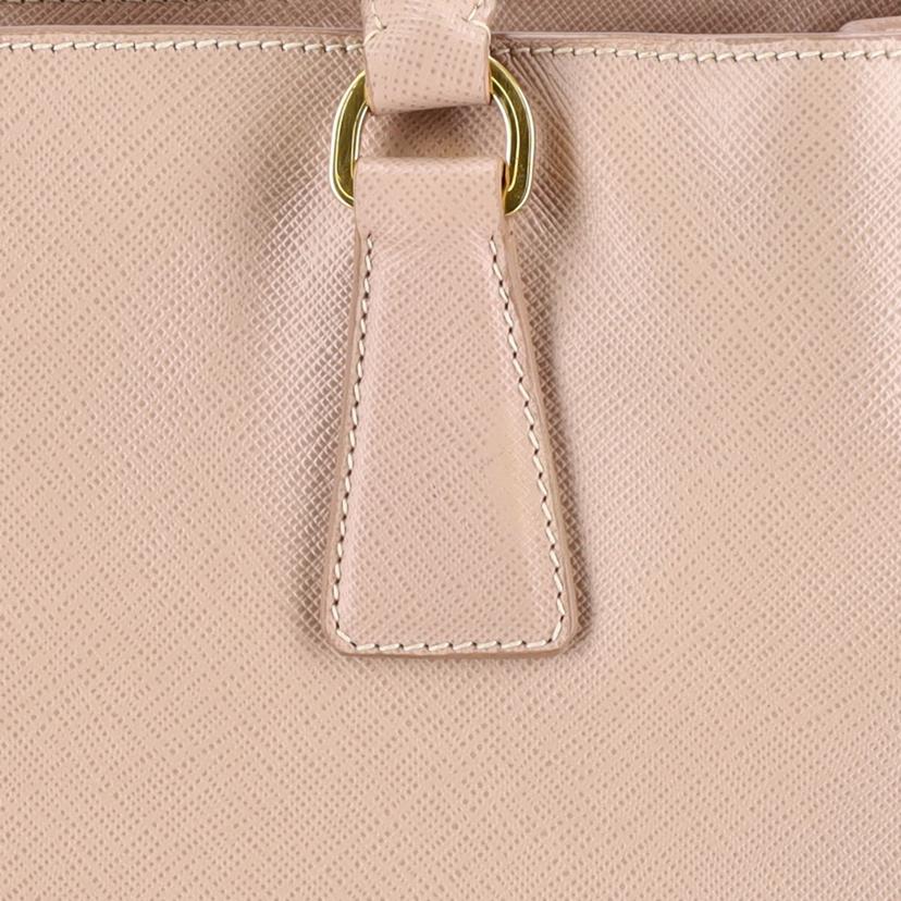 PRADA プラダ/ガレリアサフィアーノ2WAYトート/ピンクベージュGD金具/1BA874//7/9/ABランク/75