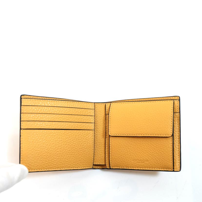 COACH コーチ/リファインドぺブルレザーコインウォレット/CR377//824**/SAランク/71