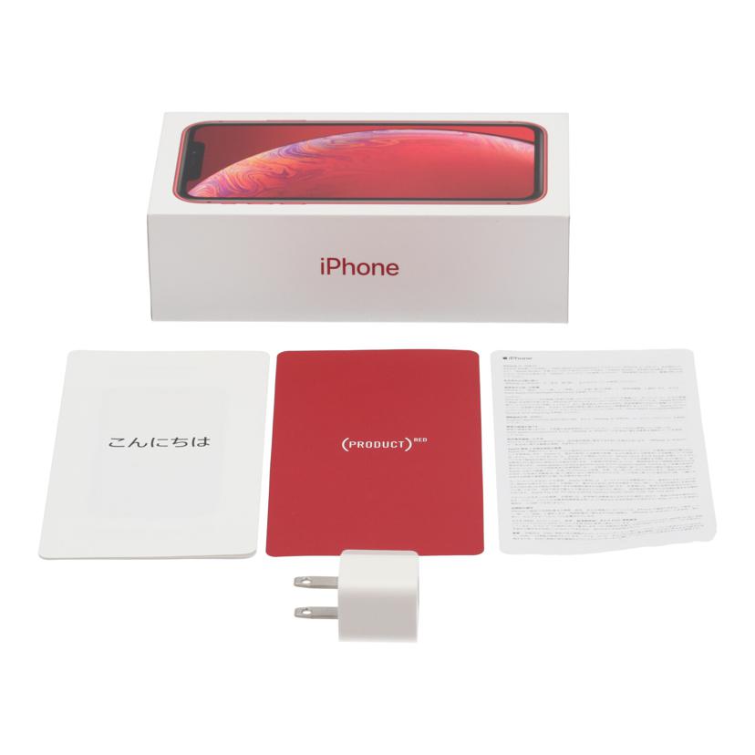 Apple アップル /iPhoneXR 128GB (PRODUCT)RED/MTON2J/A//C6KY54D3KXLL/Bランク/81