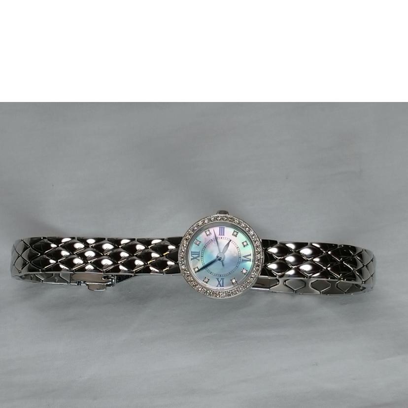 Lunage ルナージュ/ソーラー D0.5ct レディース シェル文字盤/AD-035//Aランク/52