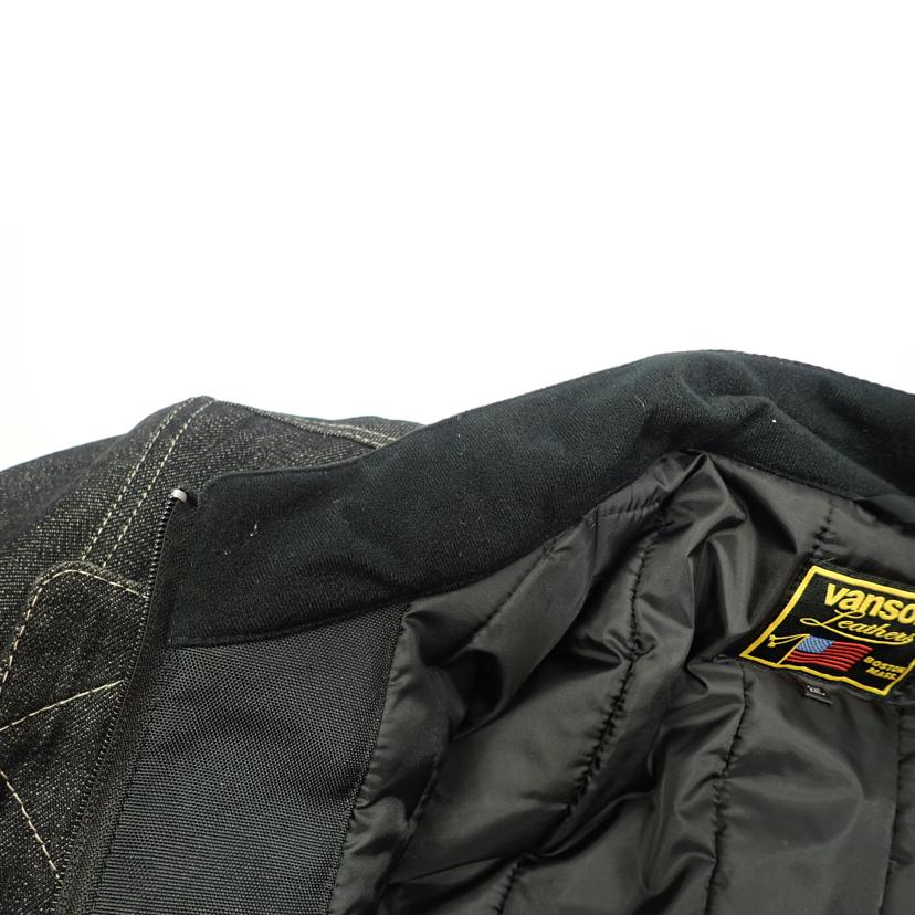 vanson vanson /★vanson デニムジャケットブラック/VS15118W //2XL/ABランク/62