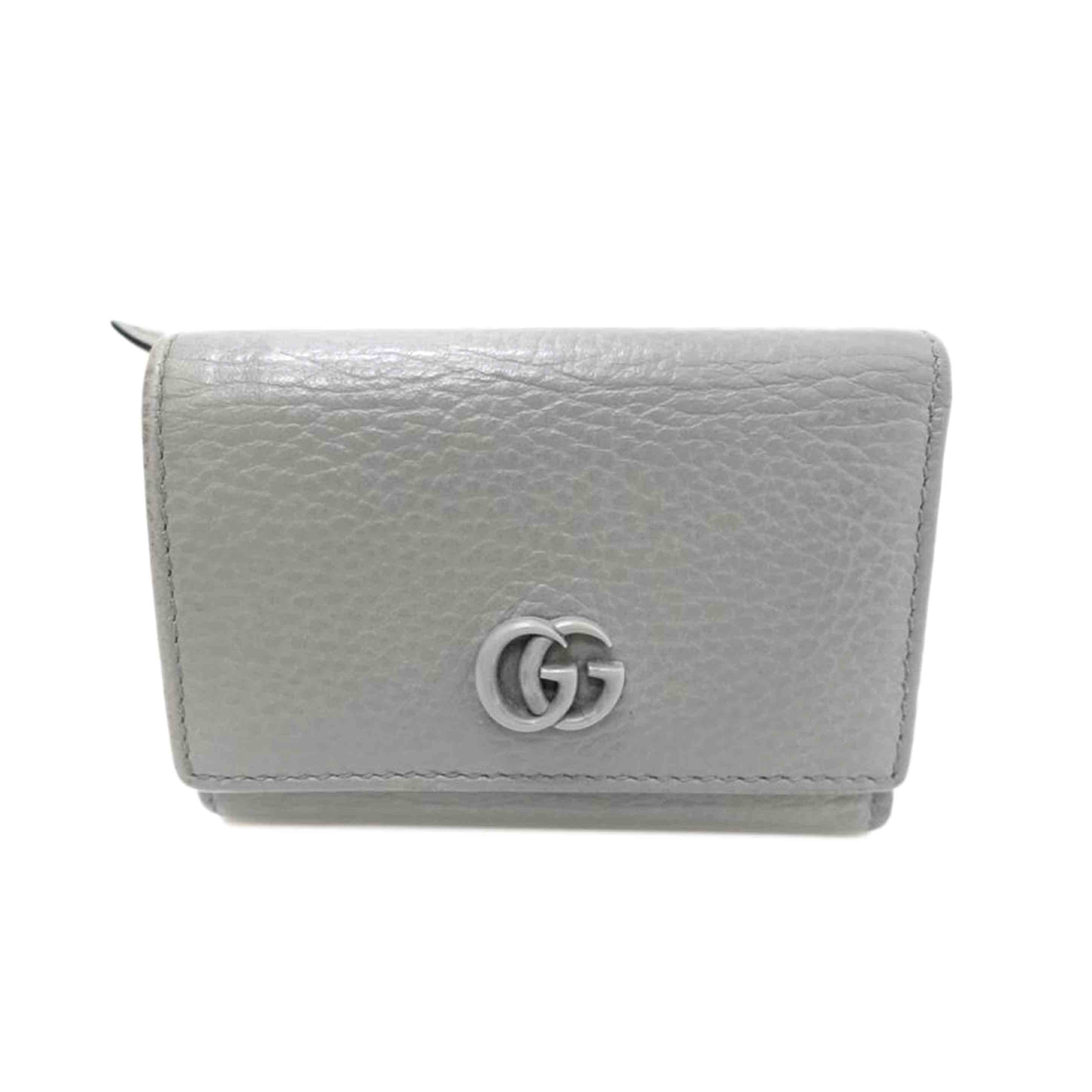 GUCCI グッチ/GGマ-モント/三つ折りウォレット/644407//534***/Bランク/88