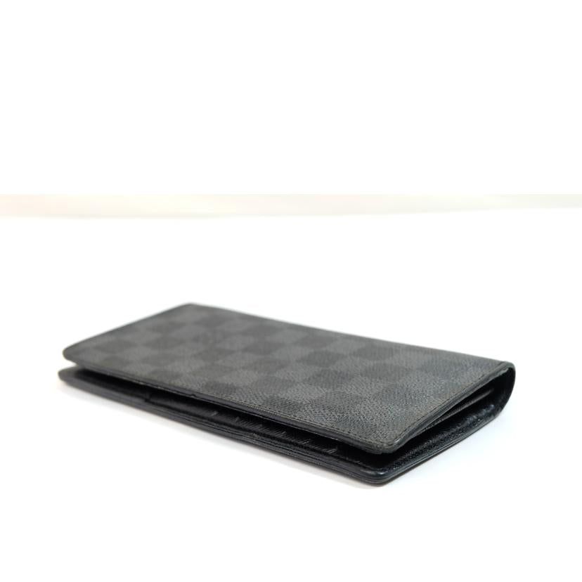 LV ルイヴィトン/ポルトフォイユ・ブラザ/ダミエ/グラフィット/N62665//SP0***/Bランク/71