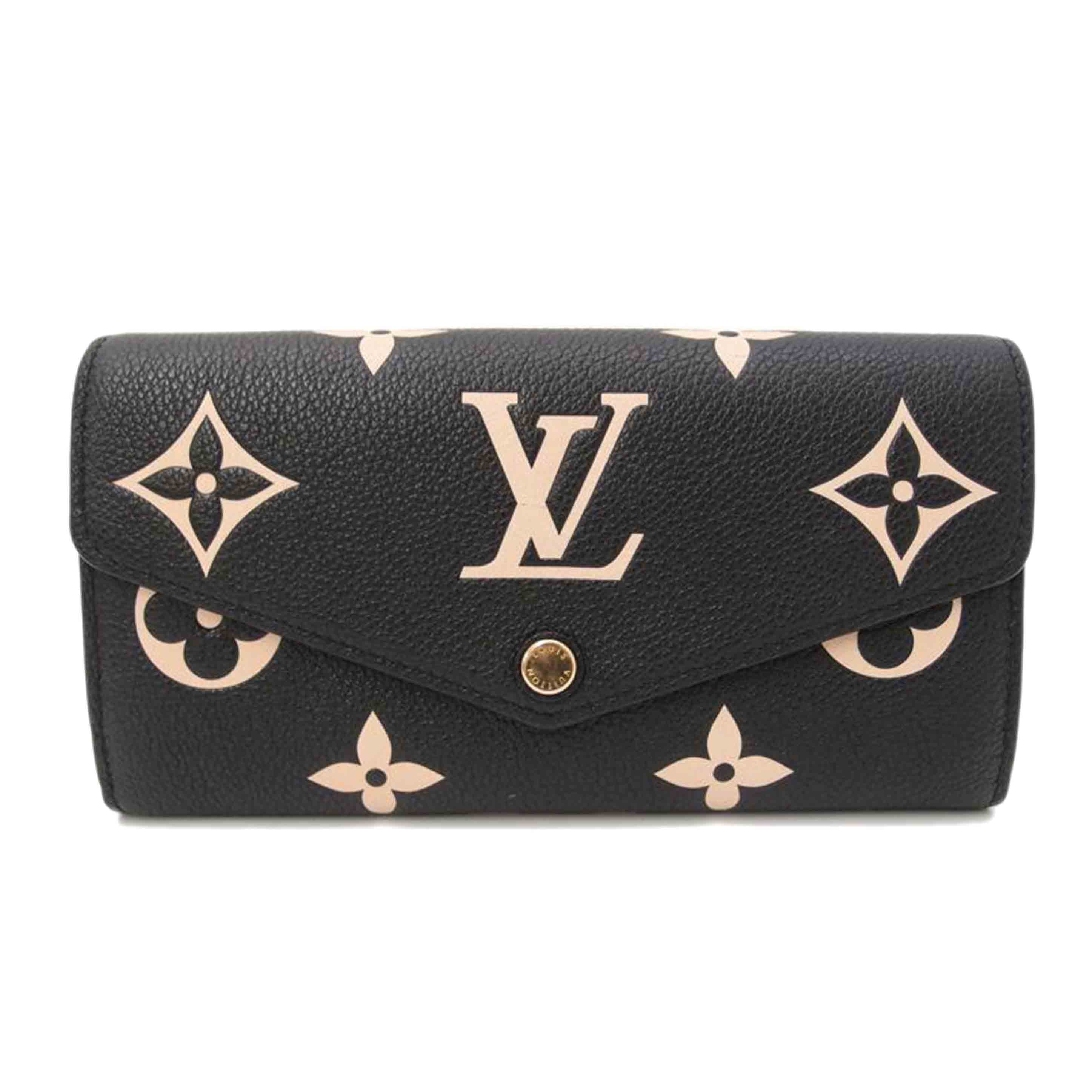 LOUIS VUITTON ルイ・ヴィトン/ポルトフォイユ・サラ/アンプラント/ノワール/M80496//CA0***/ABランク/69