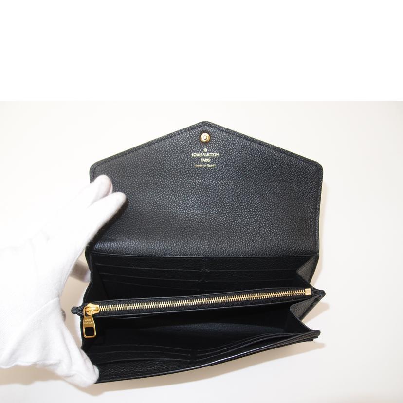 LOUIS VUITTON ルイ・ヴィトン/ポルトフォイユ・サラ/アンプラント/ノワール/M80496//CA0***/ABランク/69