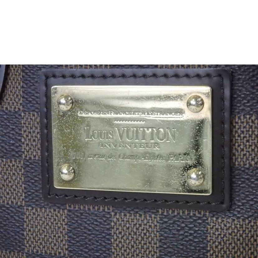 LV ルイヴィトン/ハムステッドPM/ダミエ・エベヌ/N51205//MI0***/Bランク/84