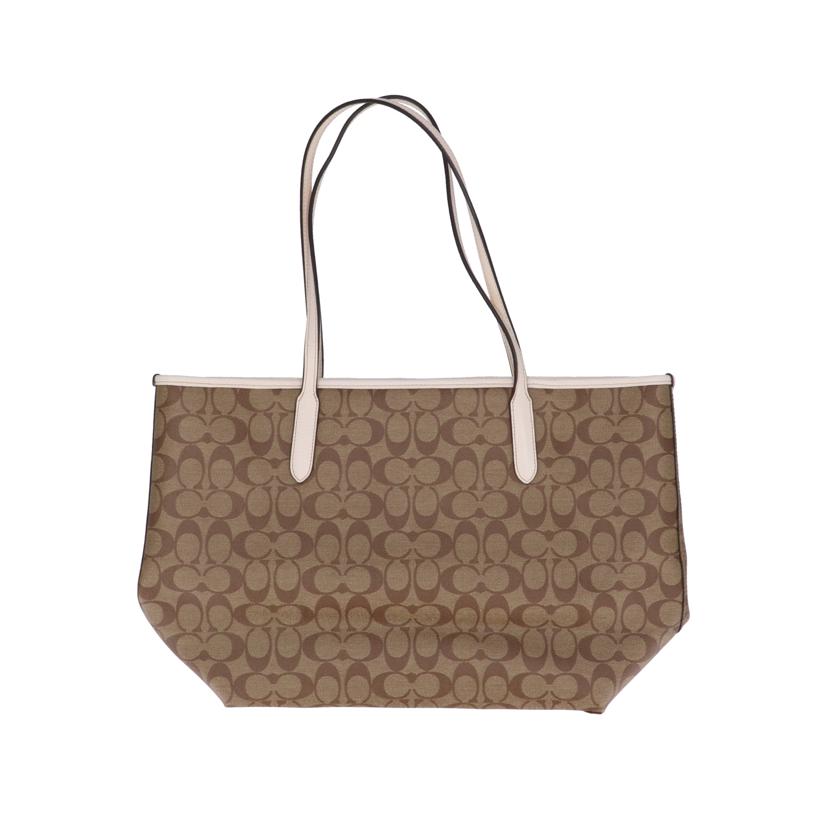 COACH コーチ/ピーナッツコラボスヌーピーワッペンシティトートバッグ/C4292//D21**/Aランク/09