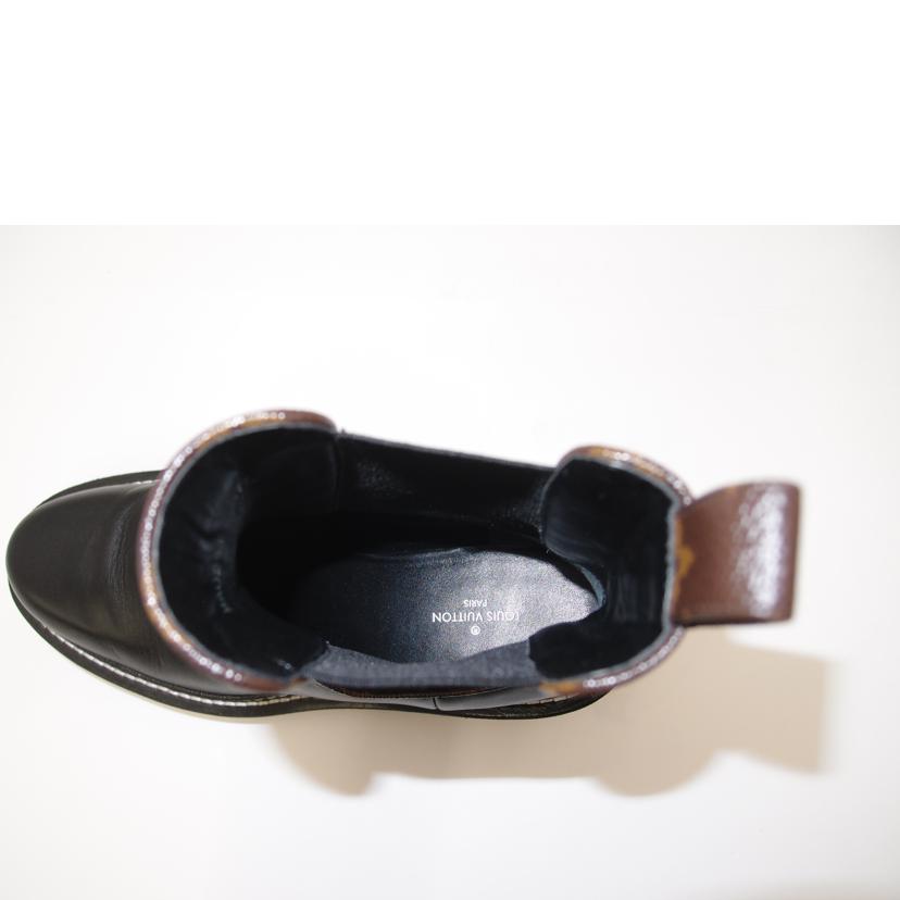 LOUIS VUITTON ルイ・ヴィトン/ボブール・ラインアンクルブーツ/ブラック/約24cm/1A8947//MA0***/Aランク/69