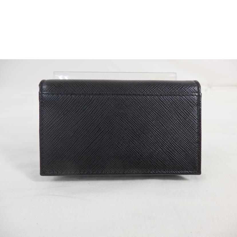 PRADA プラダ/トライアングルロゴ/サフィアーノ/カードケース//SAランク/84