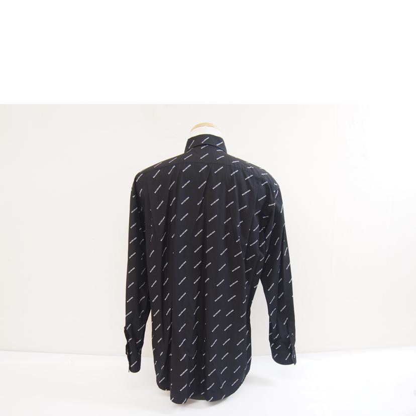 BALENCIAGA バレンシアガ/ロゴ総柄長袖シャツ/534333 TBL96//Bランク/71