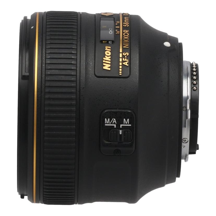 Nikon ニコン /交換レンズ/58mm/AF-S 58mm f1.4G//221880/Cランク/05