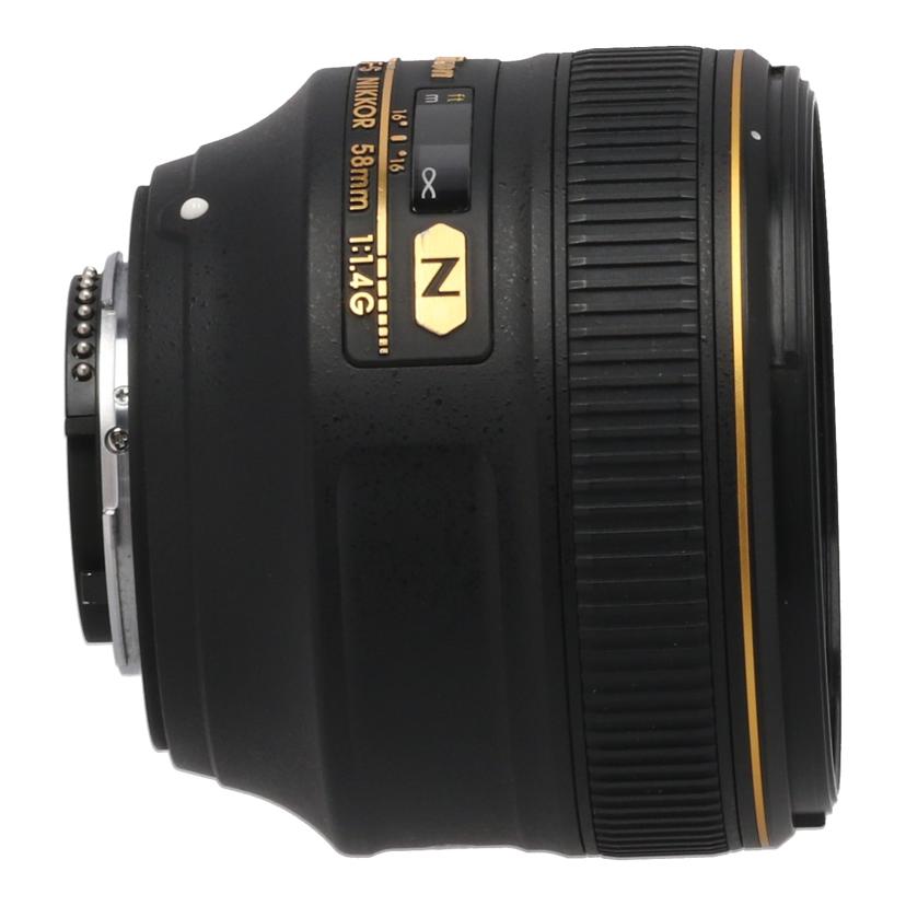 Nikon ニコン /交換レンズ/58mm/AF-S 58mm f1.4G//221880/Cランク/05