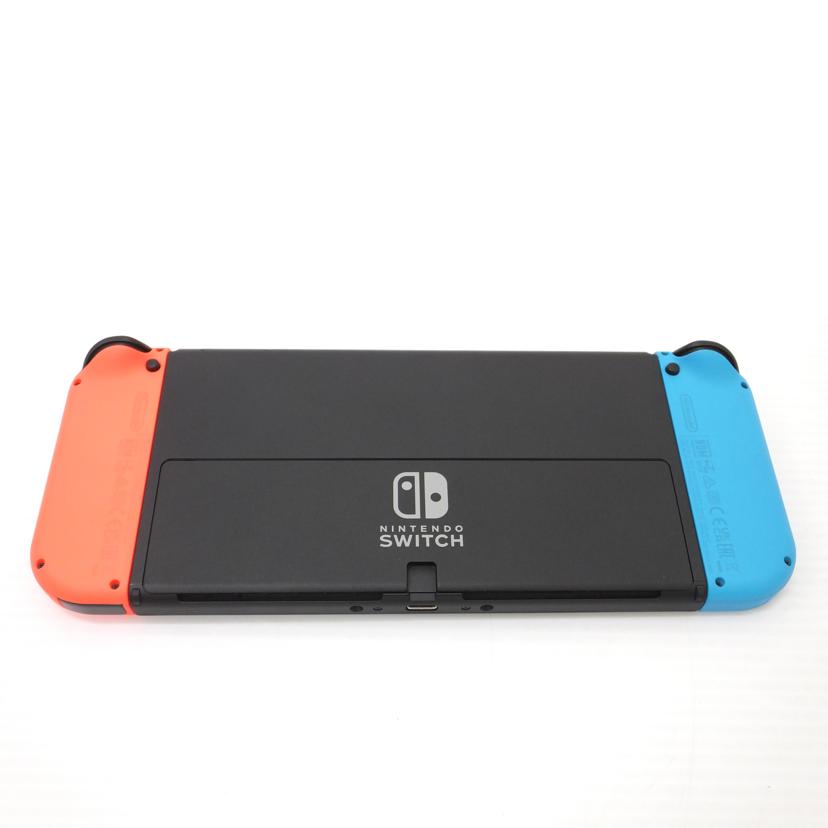 nintendo 任天堂/有機ELモデルスイッチ本体ネオンブルー/レッド/HEG-S-KABAA//XTJ10439700396/ABランク/88