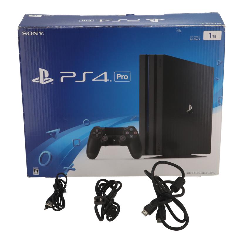 SONY ソニー/PlayStation4 Pro 本体/CUH-7000BB01//S015825506H/Bランク/75