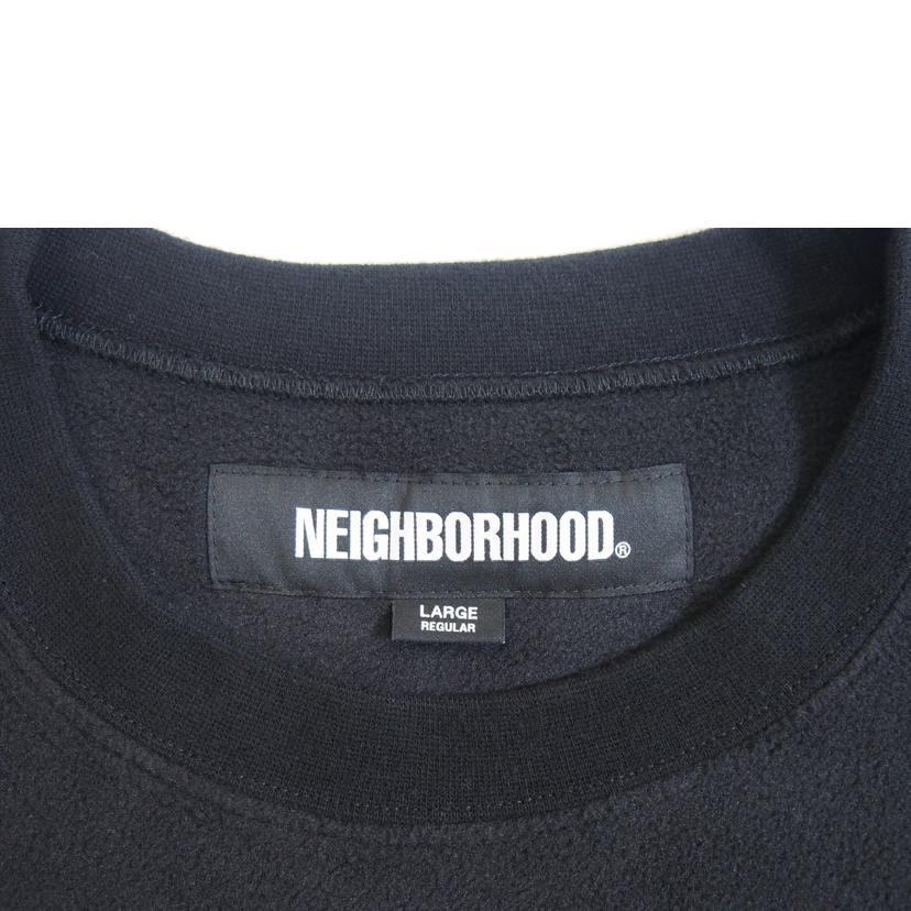 NEIGHBORHOOD ネイバーフッド/クルーネックフリース/24UWNH-CSM05//ABランク/71