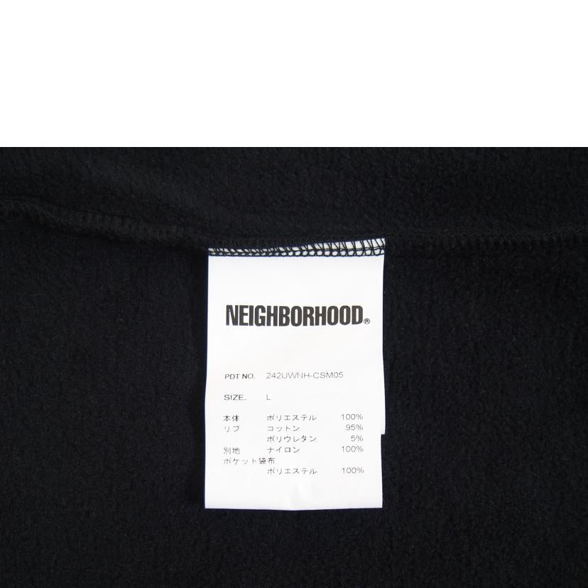 NEIGHBORHOOD ネイバーフッド/クルーネックフリース/24UWNH-CSM05//ABランク/71