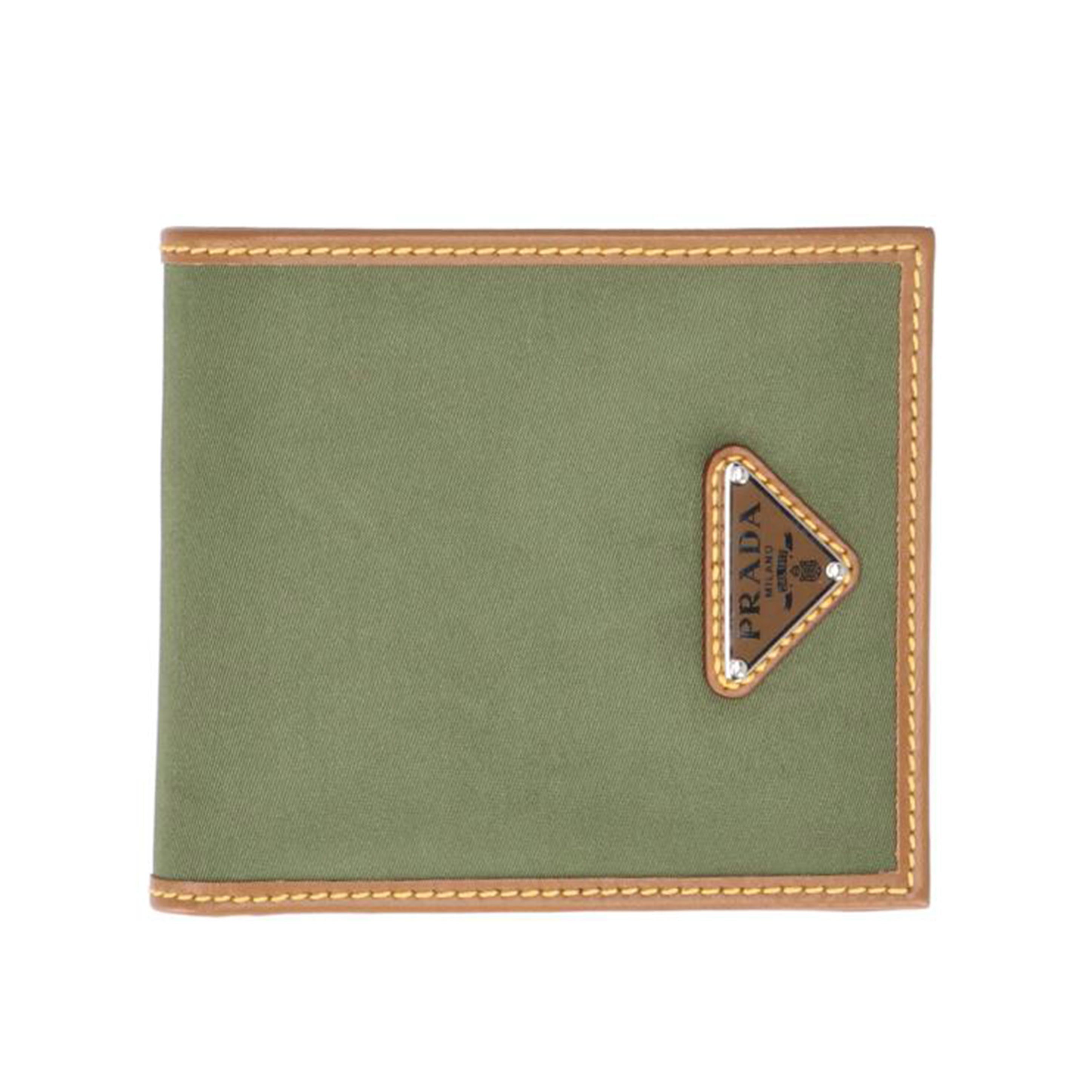 PRADA プラダ/Re-Nylon トライアングルロゴ2ツ折り財布/2MO738//Aランク/91